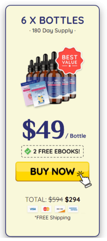 Eyefortin  6 bottle